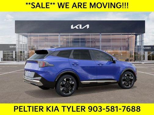 Blue 2026 Kia Sportage SX-Prestige