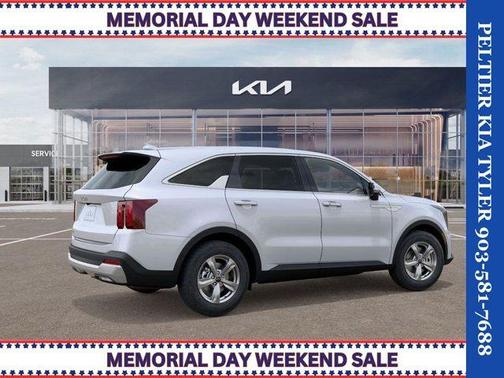 Glacial White Pearl 2026 Kia Sorento LX