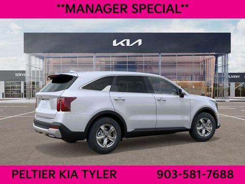 Glacial White Pearl 2026 Kia Sorento LX