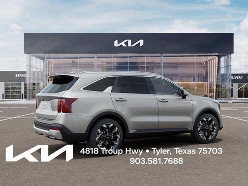 Ivory Silver 2026 Kia Sorento EX