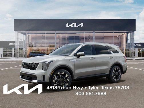 Ivory Silver 2026 Kia Sorento EX