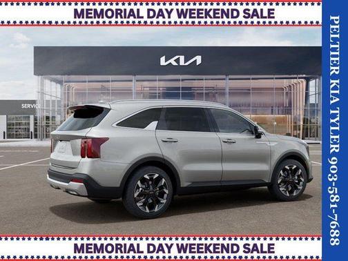 Ivory Silver 2026 Kia Sorento EX