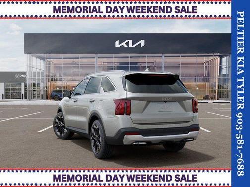 Ivory Silver 2026 Kia Sorento EX