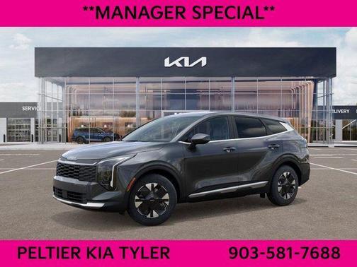 Gravity Gray 2026 Kia Sportage Hybrid LX