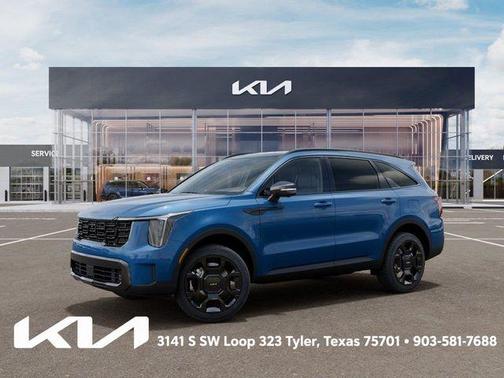 Mineral Blue 2026 Kia Sorento Hybrid X-LINE SX PRESTIGE