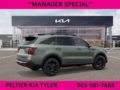 Jungle Green 2026 Kia Sorento X-Line SX Prestige