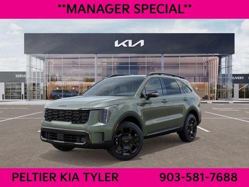 Jungle Green 2026 Kia Sorento X-Line SX Prestige