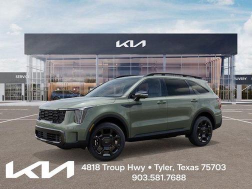 Jungle Green 2026 Kia Sorento X-Line SX Prestige