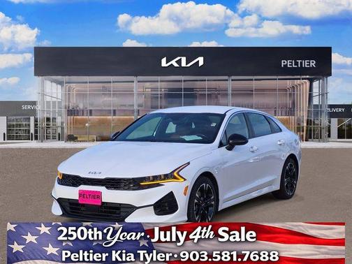 Glacial White Pearl 2024 Kia K5 GT-Line