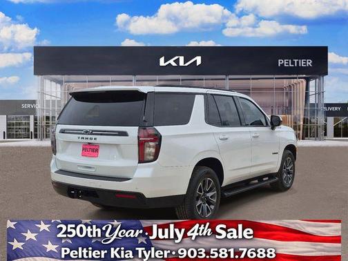Iridescent Pearl Tricoat 2023 Chevrolet Tahoe Z71