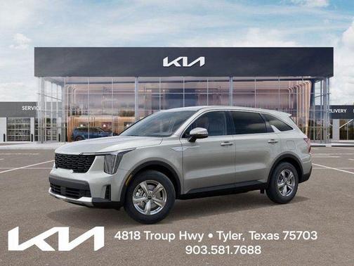 Ivory Silver 2026 Kia Sorento LX