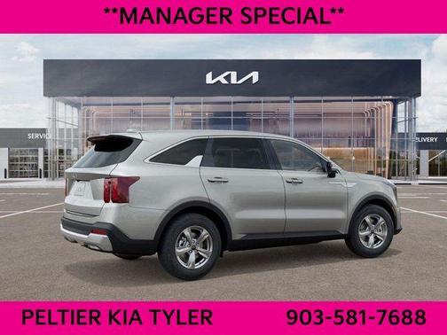 Ivory Silver 2026 Kia Sorento LX