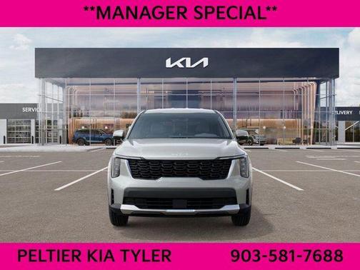 Ivory Silver 2026 Kia Sorento LX