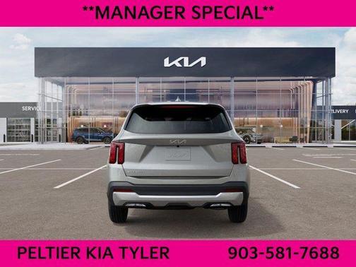 Ivory Silver 2026 Kia Sorento LX