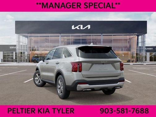 Ivory Silver 2026 Kia Sorento LX