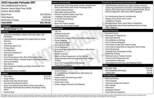 2023 Hyundai PALISADE XRT