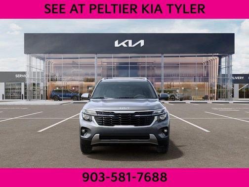 Steel Gray 2026 Kia Seltos EX