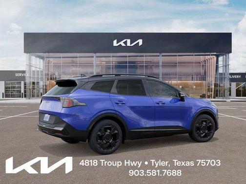 Blue / Black 2026 Kia Sportage X-Pro Prestige