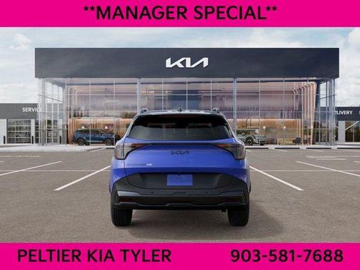 Blue / Black 2026 Kia Sportage X-Pro Prestige