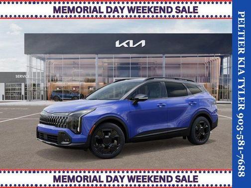 Blue / Black 2026 Kia Sportage X-Pro Prestige