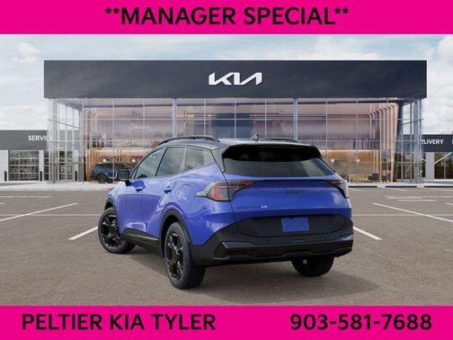 Blue / Black 2026 Kia Sportage X-Pro Prestige