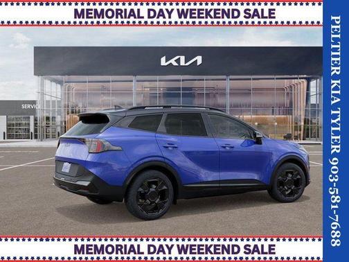 Blue / Black 2026 Kia Sportage X-Pro Prestige