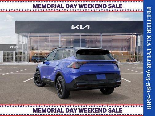 Blue / Black 2026 Kia Sportage X-Pro Prestige
