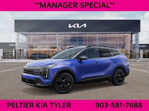 Blue / Black 2026 Kia Sportage X-Pro Prestige