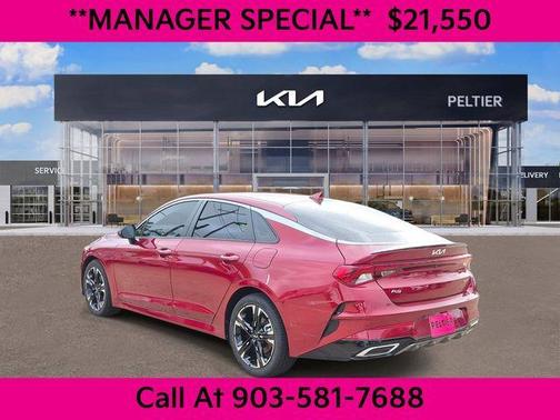 Passion Red 2022 Kia K5 GT-Line