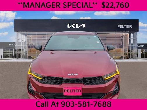 Passion Red 2022 Kia K5 GT-Line