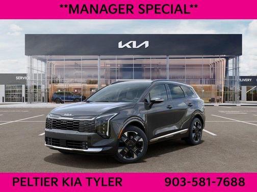 Gravity Gray 2026 Kia Sportage Hybrid SX-Prestige