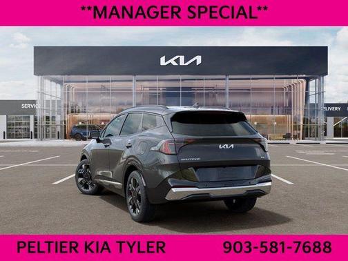 Gravity Gray 2026 Kia Sportage Hybrid SX-Prestige