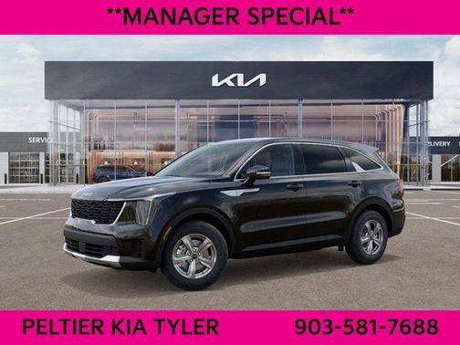 Ebony Black 2026 Kia Sorento LX