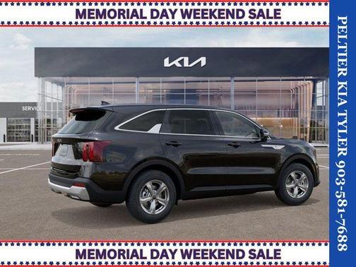 Ebony Black 2026 Kia Sorento LX