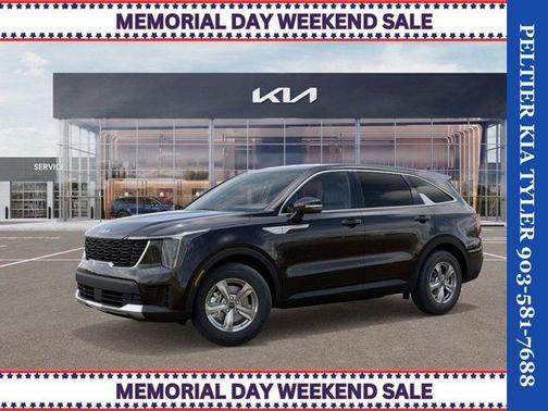 Ebony Black 2026 Kia Sorento LX