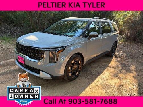 Ceramic Silver 2025 Kia Carnival EX