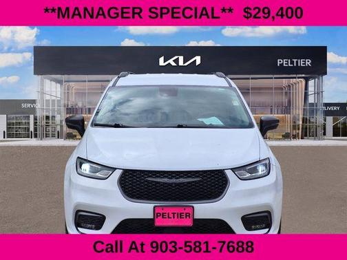 Bright White Clearcoat 2023 Chrysler Pacifica Touring-L
