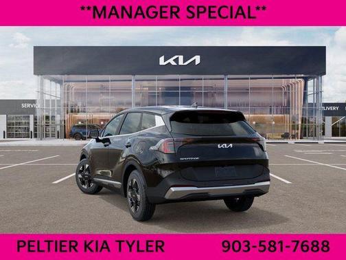 Ebony Black 2026 Kia Sportage LX
