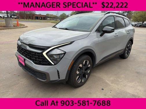 Wolf Gray 2023 Kia Sportage X-Line