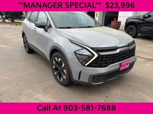 Wolf Gray 2023 Kia Sportage X-Line