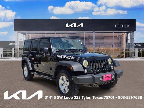 Black Clearcoat 2017 Jeep Wrangler Unlimited Sport