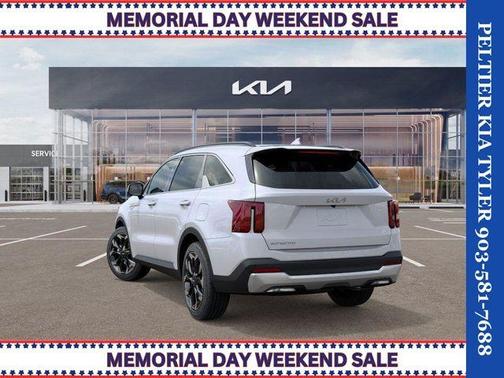 Glacial White Pearl 2026 Kia Sorento SX