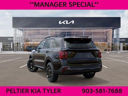 Ebony Black 2026 Kia Sorento X-Line SX Prestige