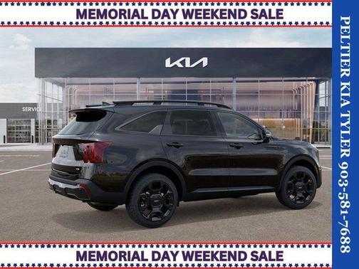 Ebony Black 2026 Kia Sorento X-Line SX Prestige