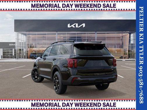Ebony Black 2026 Kia Sorento X-Line SX Prestige
