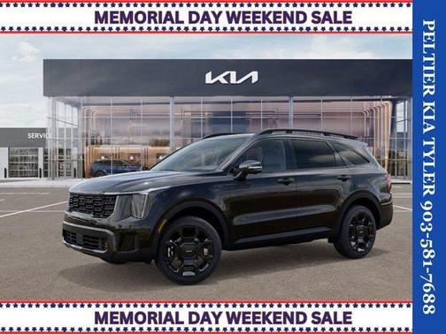 Ebony Black 2026 Kia Sorento X-Line SX Prestige