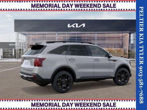 Wolf Gray 2026 Kia Sorento X-Line EX