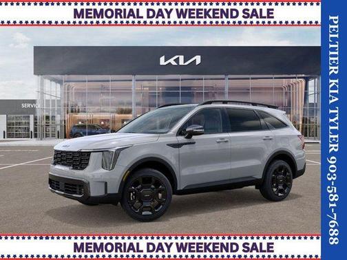 Wolf Gray 2026 Kia Sorento X-Line EX