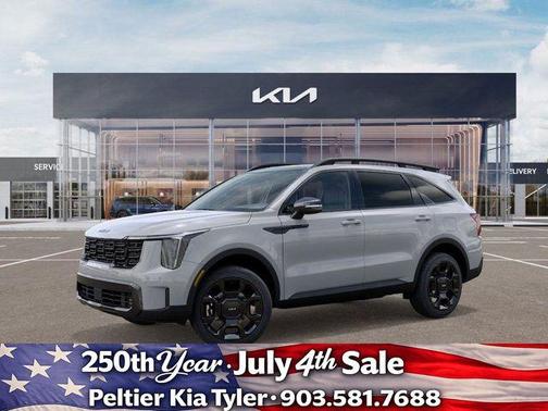 Wolf Gray 2026 Kia Sorento X-Line EX