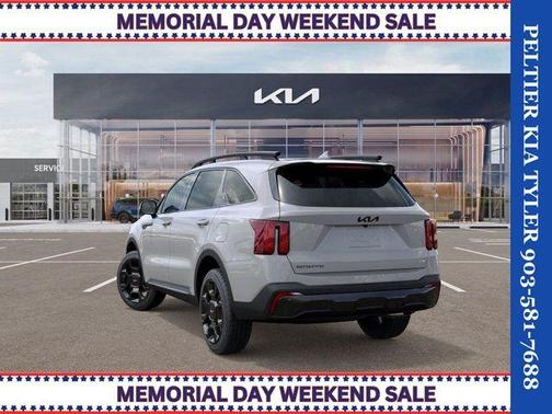 Wolf Gray 2026 Kia Sorento X-Line EX